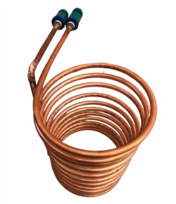 Serpentín de 16 metros  salida de 1/2